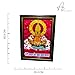 ARTIQUE CREATION Khatu Shyam/Barbarik/Shyam Baba Wall Decor Photo Frame, Home Decoration, Living Hall, Study Room, Diwali Festival Gift (Divya Shringar, Red, 20x30 cm)