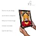 ARTIQUE CREATION Khatu Shyam Ji Wall Decor Photo Frame, Premium Scratch Proof Religious Frame, Home Decor, Living Hall, Study Room, Diwali Festival Gift 20x30 cm