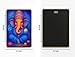 ARTIQUE CREATION Sri Ganesha Wall Photo Frame | Hindu Religious Frame With Hanging | Home and Mandir Decoration Wall Painting Size 12x18 Inches