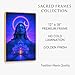 ARTIQUE CREATION Lord Shiv Ji Photo Frame for Diwali Gift, Wall Decoration, Home, Office, Temple, and Pooja Ghar | Premium God Shiva/Shankar Ji Religious Photo 12x18 Inche (Gold, 45.7L x 30.5W cm, Rectangle)