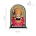 ARTIQUE CREATION Sri Khatu Shyam Baba Idol for Car Dashboard, Spiritual Diwali Gift Item and Statue for Temple/Pooja/Home Decor/Office/Study Table, Decorative Showpiece Figurine, 8.2 x 6.3 cm (Gold)