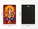 ARTIQUE CREATION Sri Ganesha Photo Golden Frame for Home Decor, Living Room, Bedroom, Office, Spiritual Decoration 12x18 Inch (Modern Indian Classical, Warm Jewel-Toned, 12X18 Inch)