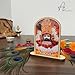 ARTIQUE CREATION Khatu Shyam Decorative Showpiece for Car Dashboard, Home Decor, Living Hall, Study Room, Cafe Table, Diwali Festival Gifting - 10 cm (Plastic, Multicolor)