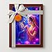 ARTIQUE CREATION Radha Krishna Epoxy Photo For Wall Decor, Temple, Home Decor, Diwali Gifting, Corporate Gifting 12x18 Inch