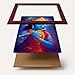 ARTIQUE CREATION | Krishna Bhagwaan Photo Frame 12x18 Inch – Charcoal Synthetic Epoxy Frame for Home, Temple, Janmashtami & Wall Decoration (Luminous Digital Art, Cosmic Glow, 12x18 Inch)