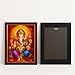 ARTIQUE CREATION Sri Ganesha Photo Epoxy Frame for Home Decor, Living Room, Bedroom, Office, Spiritual Decoration 12x18 Inch (Ornate Calendar Art, Rich Traditional, 12x18 Inch)