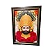 ARTIQUE CREATION Khatu Shyam Ji Wall Decor Photo Frame, Premium Scratch Proof Religious Frame, Home Decor, Living Hall, Study Room, Diwali Festival Gift 20x30 cm