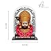 ARTIQUE CREATION Shree Khatu Shyam Baba Idol for Car Dashboard, Sri Barbarik Ji for Temple/Pooja/Home Decor/Office/Study Table, Showpiece Figurine, 8.2 x 6.3 cm (Silver)