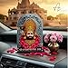 ARTIQUE CREATION Shree Khatu Shyam Baba Idol for Car Dashboard, Sri Barbarik Ji for Temple/Pooja/Home Decor/Office/Study Table, Showpiece Figurine, 8.2 x 6.3 cm (Silver)