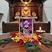 ARTIQUE CREATION Khatu Shyam 3D Crystal Cube Spiritual Figures for Home Decor, Table, Office, Pooja Room Decorative Showpiece - 9.5 cm (Plastic, Multicolor)
