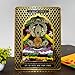 ARTIQUE CREATION Khatu Shyam Ji Spiritual Decor for Home, Office & Pooja | Shri Shyam Baba Wall Photo Frame | Golden Purple Epoxy Frame 30x40 cm