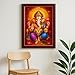ARTIQUE CREATION Sri Ganesha Photo Epoxy Frame for Home Decor, Living Room, Bedroom, Office, Spiritual Decoration 12x18 Inch (Ornate Calendar Art, Rich Traditional, 12x18 Inch)