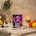 ARTIQUE CREATION Khatu Shyam 3D Crystal Cube Spiritual Figures for Home Decor, Table, Office, Pooja Room Decorative Showpiece - 9.5 cm (Plastic, Multicolor)