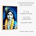ARTIQUE CREATION Sri Krishna Premium Photo for Home Decor, Wall Decor | Buy Religious Gifts, God Gifts, Diwali Festive Gifting Online (Idealized Realism, Serene Celestial Palette, 12x18 Inch)